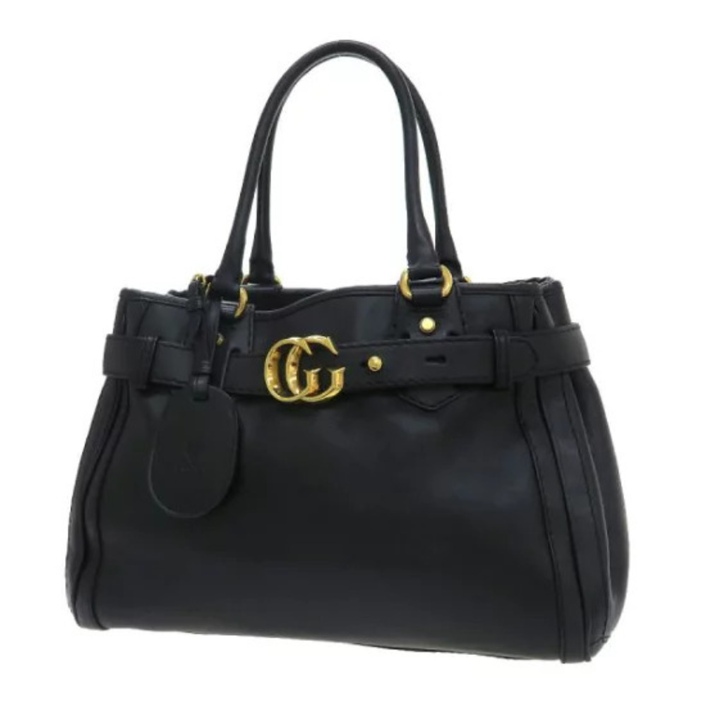 Gucci GG Running Tote Bag black leather